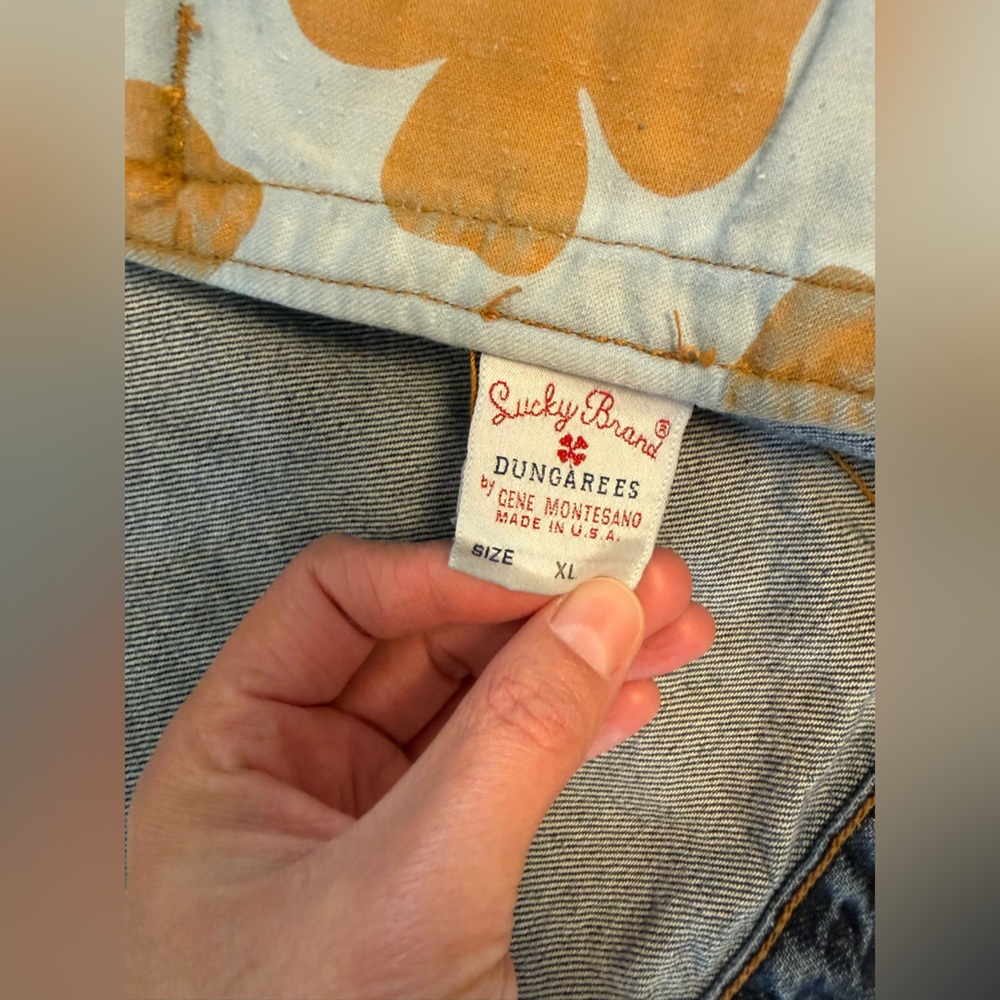 Men’s Lucky Brand Jean jacket XL - Picture 4 of 7